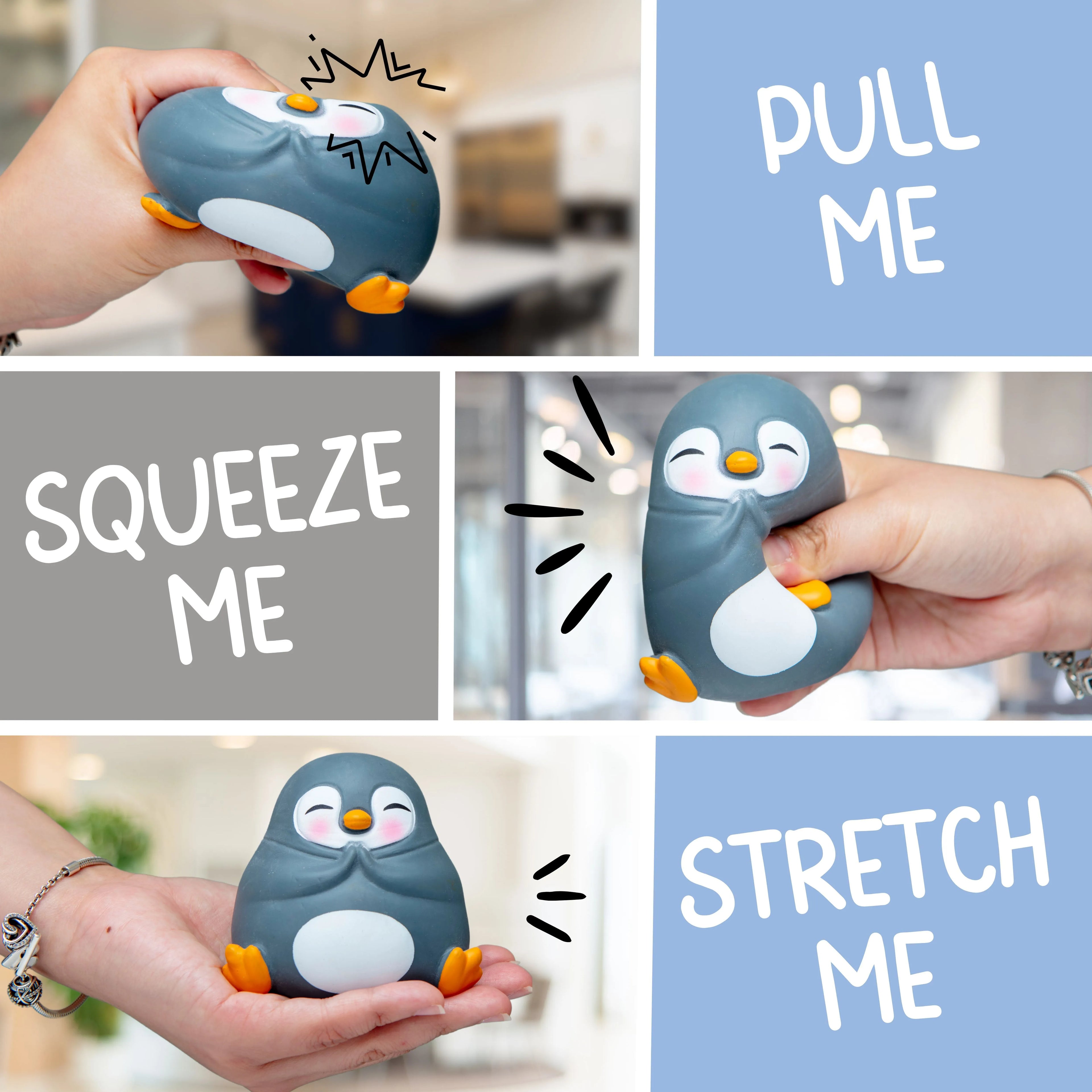 Zenguin Penguin Stress Toy Sensory Fidget