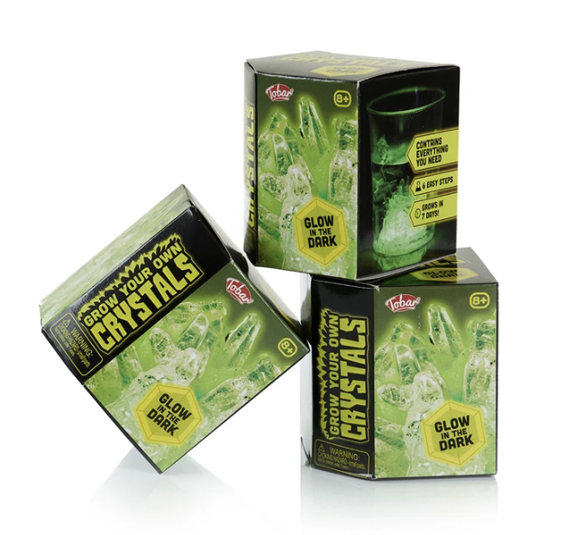 Grow Your Own Glow in the Dark Crystals