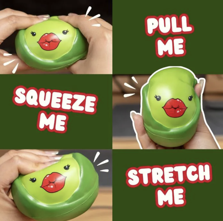 Brussel Pouts Squishy Stress Ball