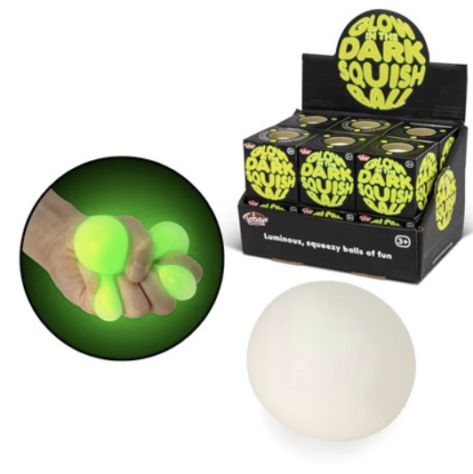 Scrunchems Glow in the Dark Squish Ball