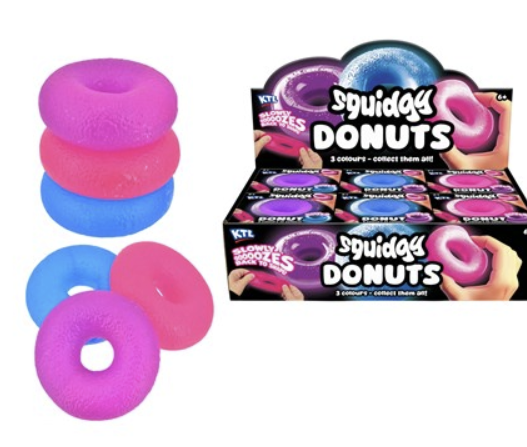 KTL Squidgy Donuts Stress Toy