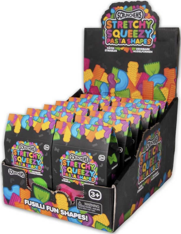 Scrunchems Stretchy Squeezy Pasta Shapes