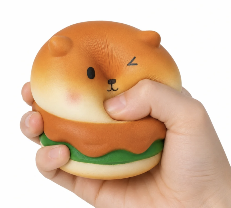 Corgi Burger Squishy