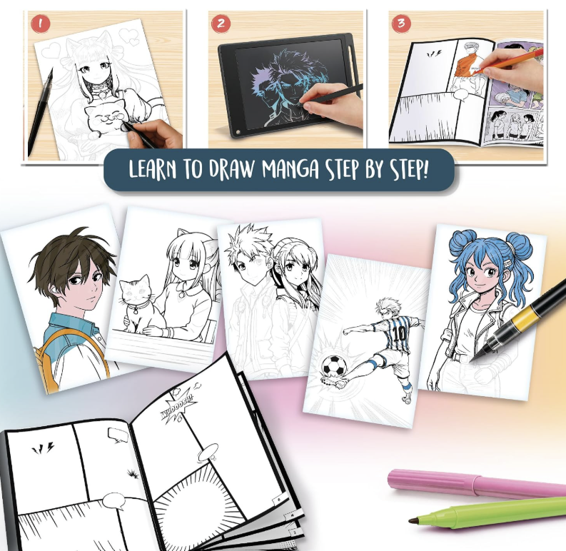 Lisciani - Kids Art Manga Academy