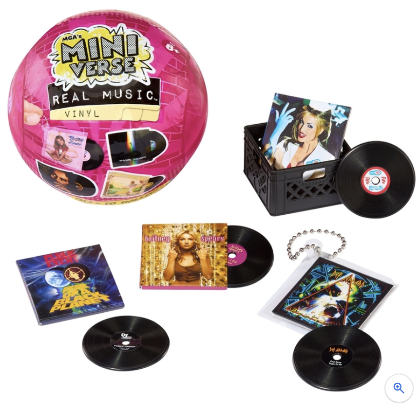 MGA's Miniverse Real Music Vinyl Blind Pack