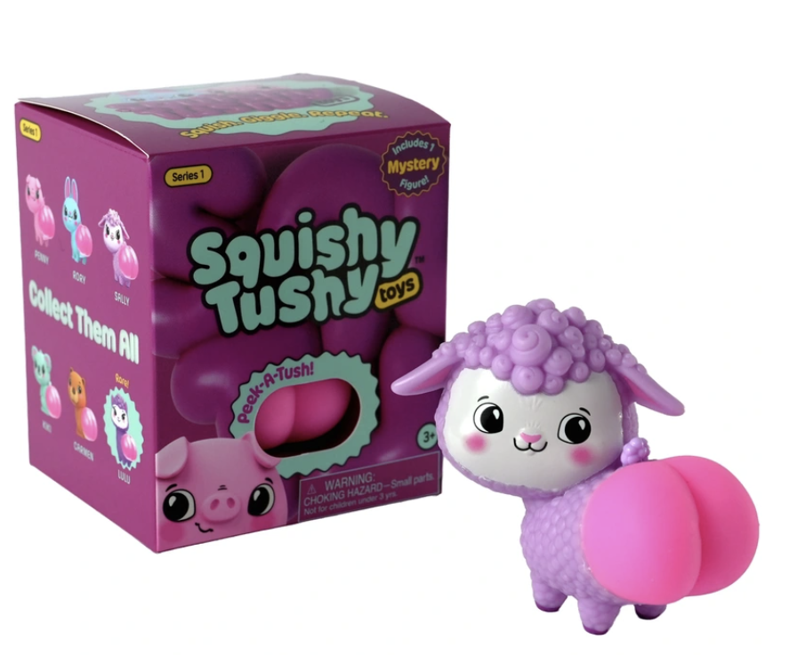 Squishy Tushy Toys (Series 1) Double Pack 3 Inch Collectible Figure