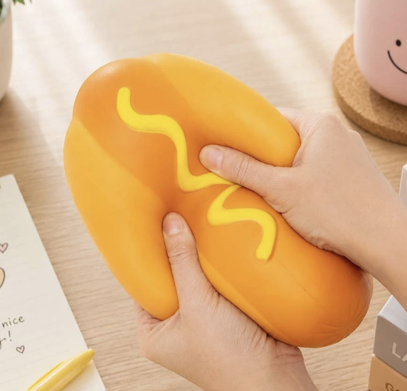 The Big Squij Jumbo Squishy Hot Dog