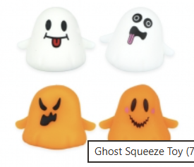 Henbrandt Halloween Ghost Squeeze Toy