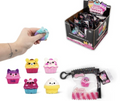 Scrunchems Squishy Buddies Cupcake Keyring