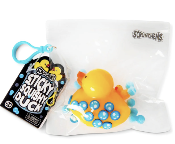 Scrunchems Sticky Squishy Duck