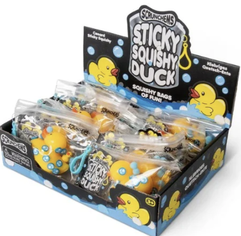 Scrunchems Sticky Squishy Duck