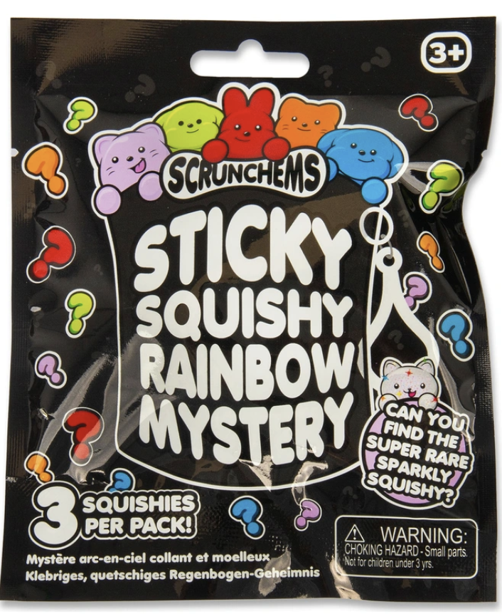 Scrunchems Sticky Squishy Rainbow Mystery Toy