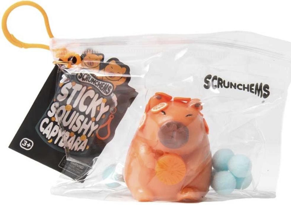 Scrunchems Sticky Squishy Capybara