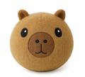 Pumpin Plushies Capybara – Inflatable Soft Plush Toy Ball with Air Pump