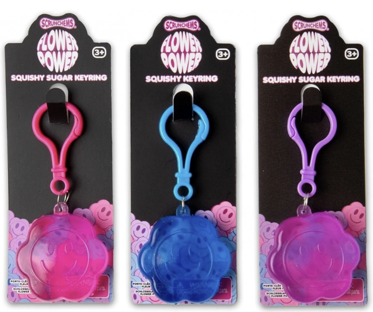 Scrunchems Flower Power Sugar Keychain