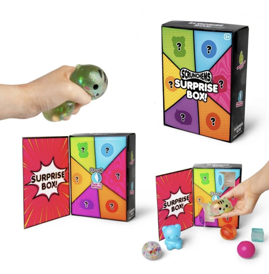 Scrunchems Surprise Box Set with 6 Compartments