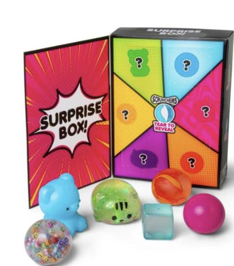 Scrunchems Surprise Box Set with 6 Compartments