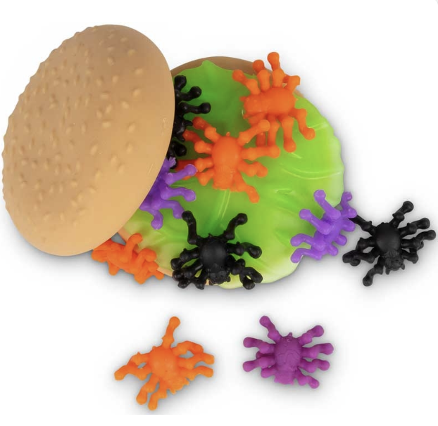 Scrunchems Spooky Spider Burger Squishy