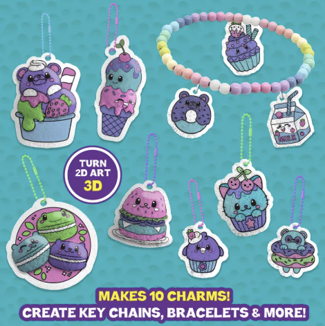 So Chic! Spongeez Foodie Squishy Sponge Accessory Set
