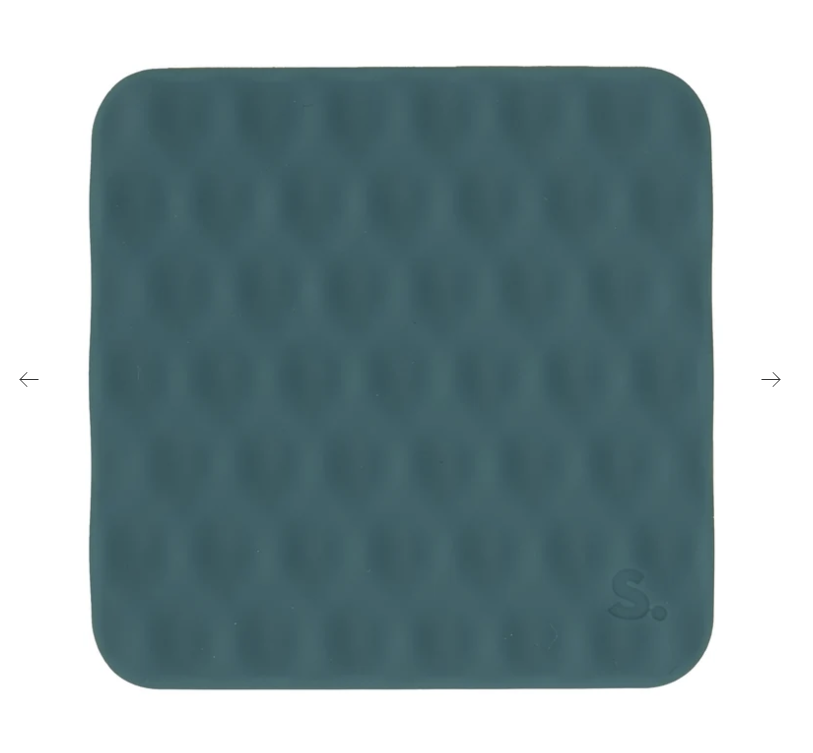Speks Slabs Silicone Sensory Stickers | Mesh Green