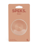 Speks Slabs Silicone Sensory Stickers | Groove Orange
