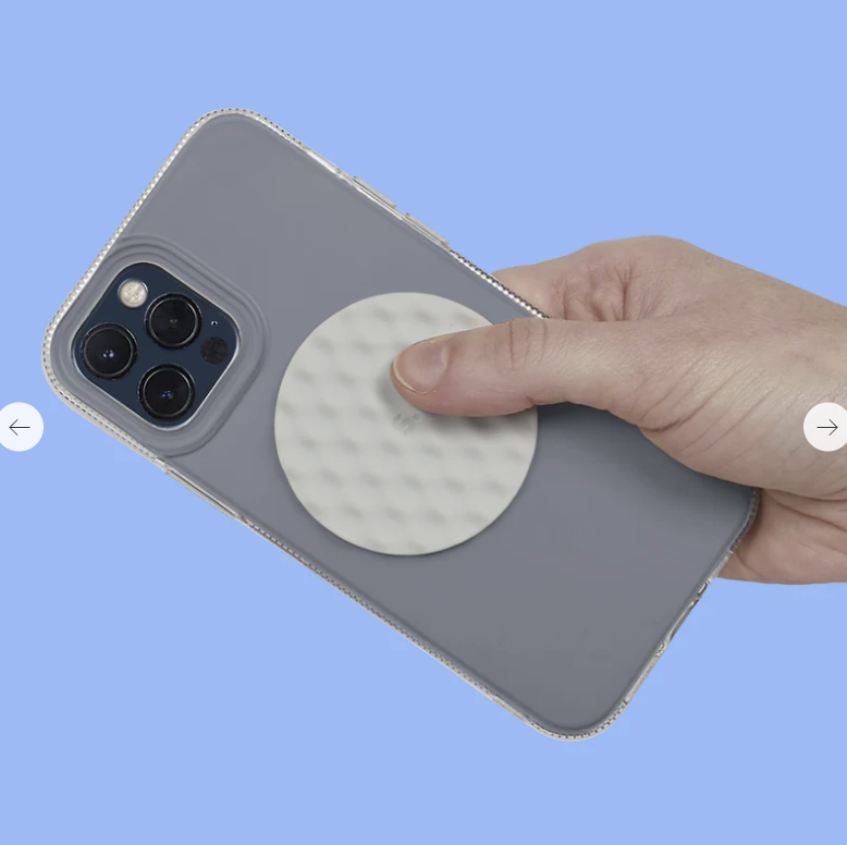 Speks Slabs Silicone Sensory Stickers | Mesh Grey