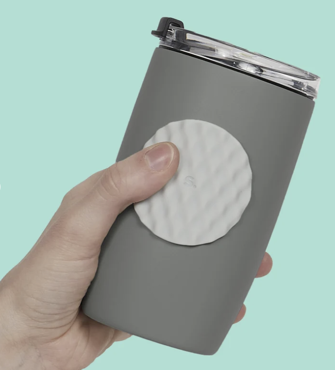 Speks Slabs Silicone Sensory Stickers | Mesh Grey