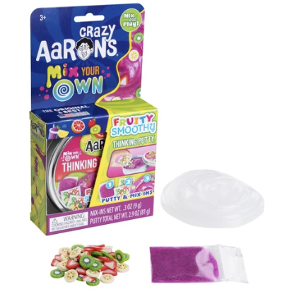 Crazy Aaron's Thinking Putty | Fruity Smoothy Mix Your Own Putty