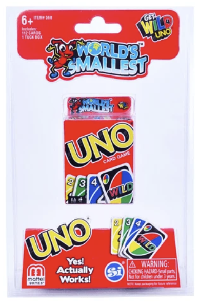 Worlds Smallest Uno