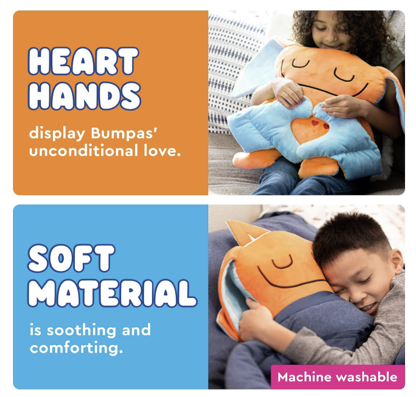 Bumpas Weighted Hug | Orange & Blue Zeek