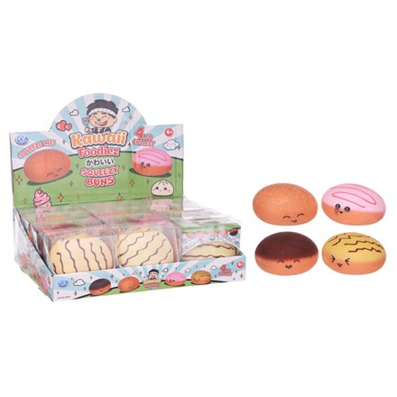 Squeezy Kawaii Buns 8cm