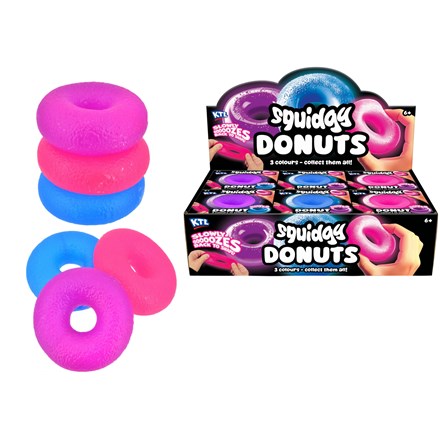 Squidgy Donut Squishy Toy