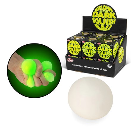 Scrunchems Glow in the Dark Squish Ball Sensory Toy