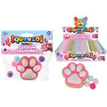 Squishy Rainbow Cat Paw with Bobbles Sensory Toy