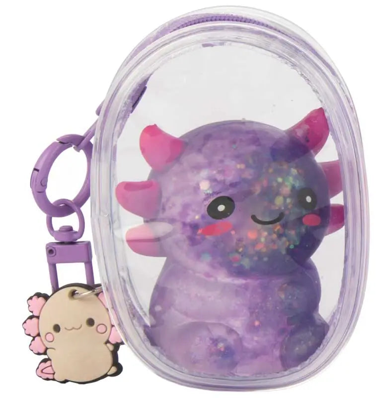 Cutiekins Axolotl Backpack Buddies Assorted Clip-On Collectible Toy