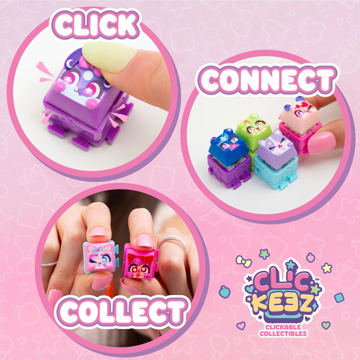 Clickeez Clickable Collectables Keyboard Mega Pack