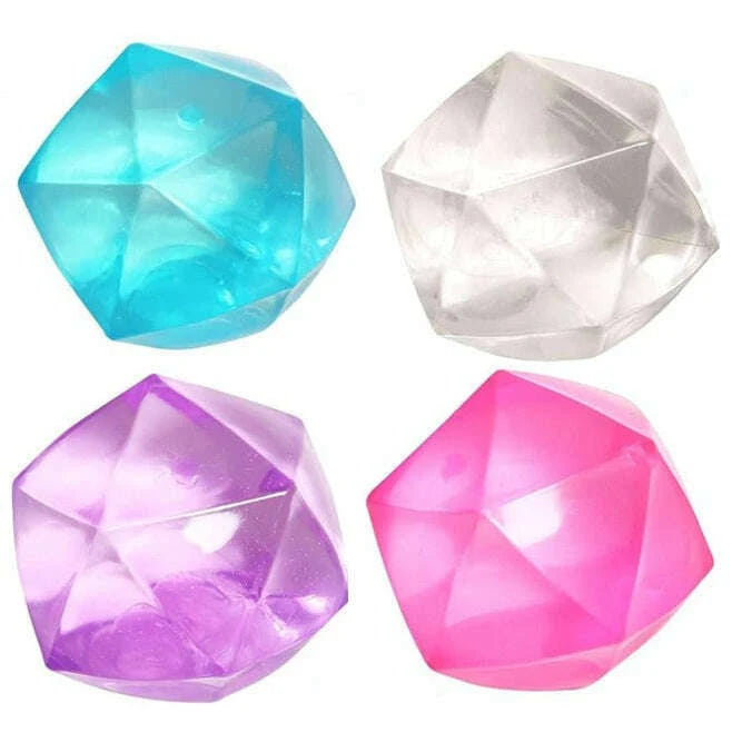 SqueezeGems Diamond Squeeze Ball Stress Toy Assorted