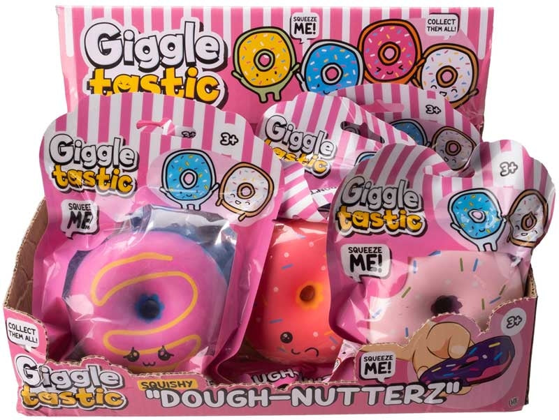 Dough Nutterz Assorted Squishy Donut Toy - SDPrimeToys