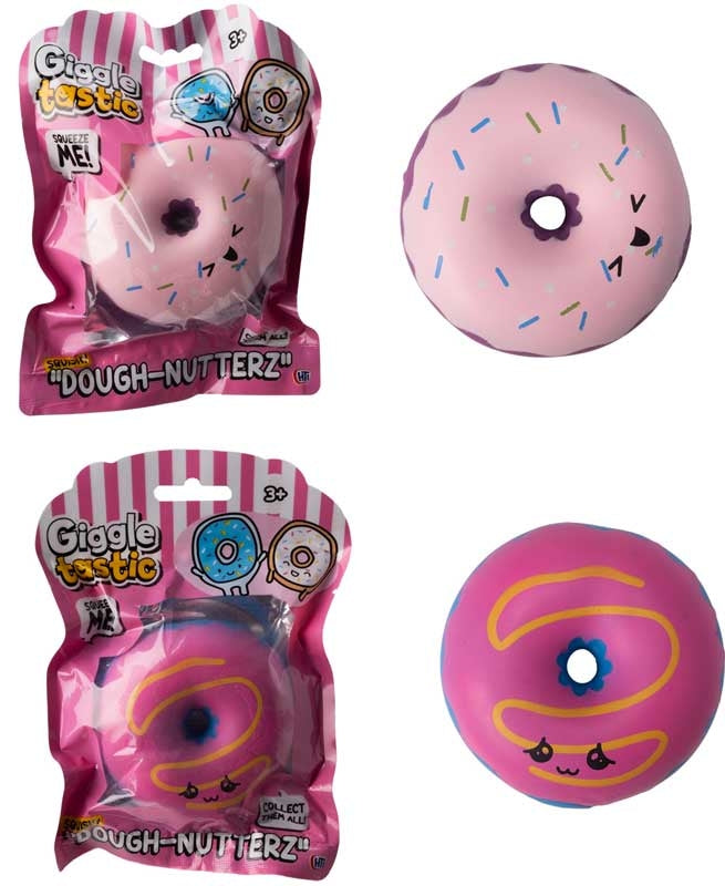 Dough Nutterz Assorted Squishy Donut Toy - SDPrimeToys