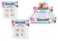 Squish 4 Pack Unicorn / Capybara Ice Cubes Squishy Toy Set