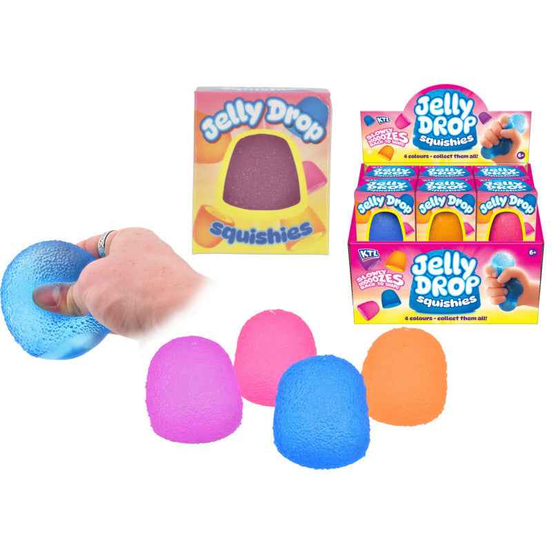 Jelly Drop Squishy Sensory Toy Assortment