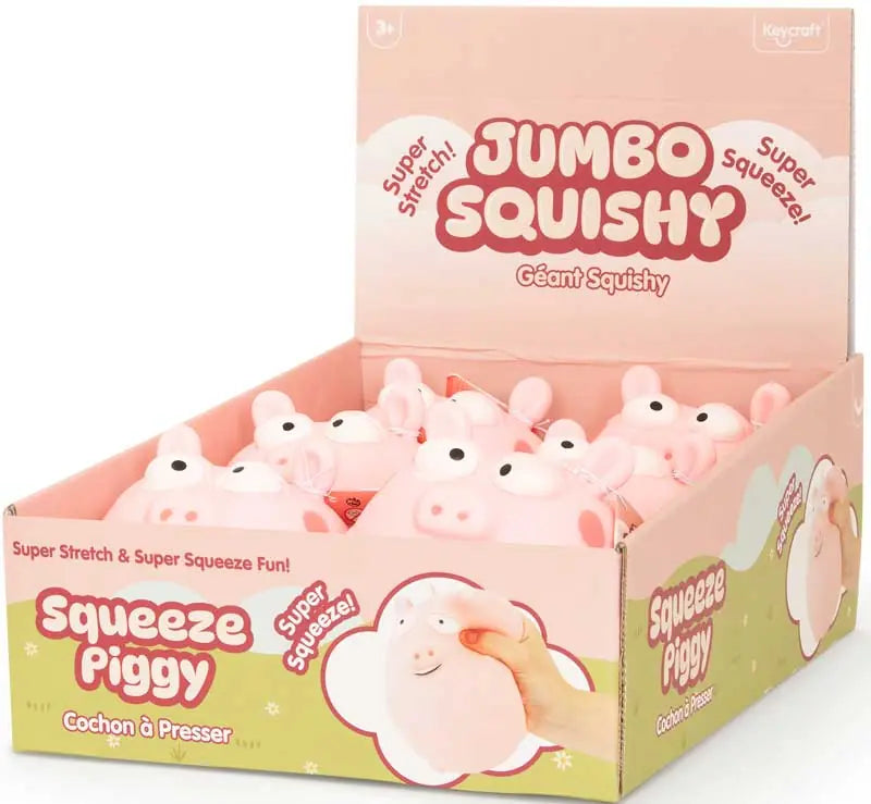 Jumbo Squishy Pig Sensory Toy