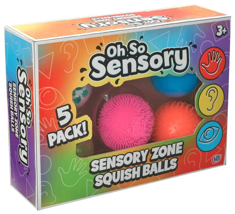 Mega Sensory Squish Ball Pack Squishy Toy Set
