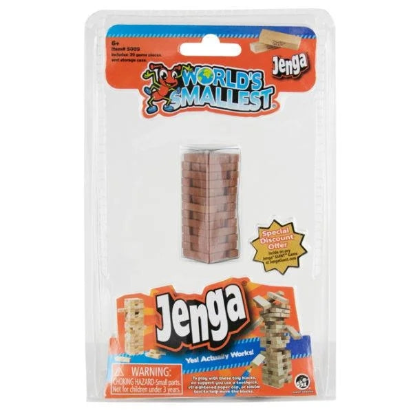 World S Smallest Jenga Game