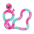 Tangle Jr. Pets Linky The Flamingo Fidget Toy - Stress and Anxiety Relief Therapy Toy - Tangled Toys Improve Fine Motor Skills