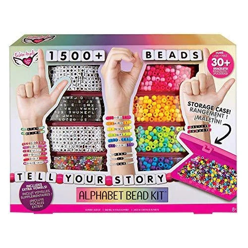 Fashion Angels Galaxy Bead Super Set, 2,000+ Bead Bracelet Making Kit