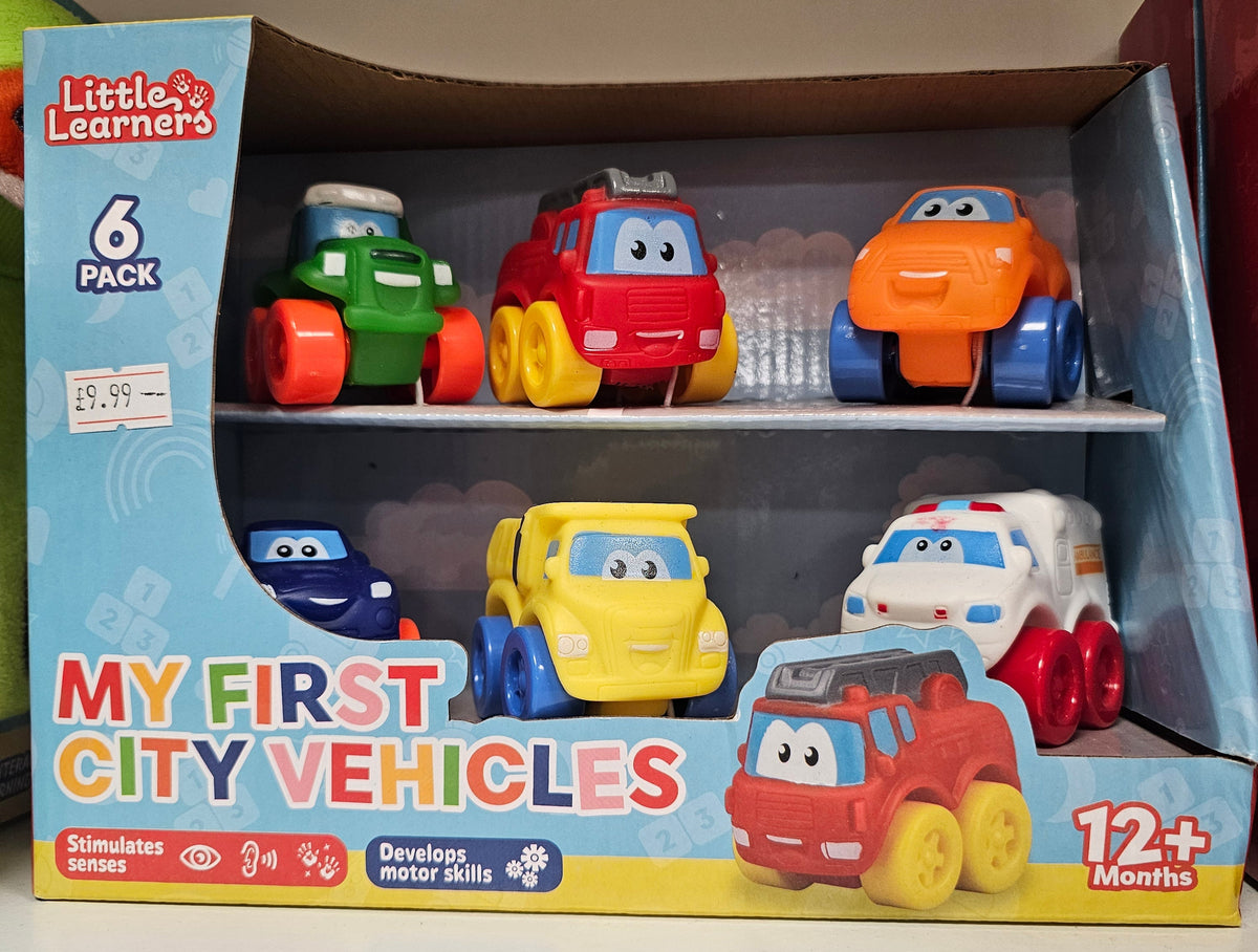 Little Learners | My First City Vehicles