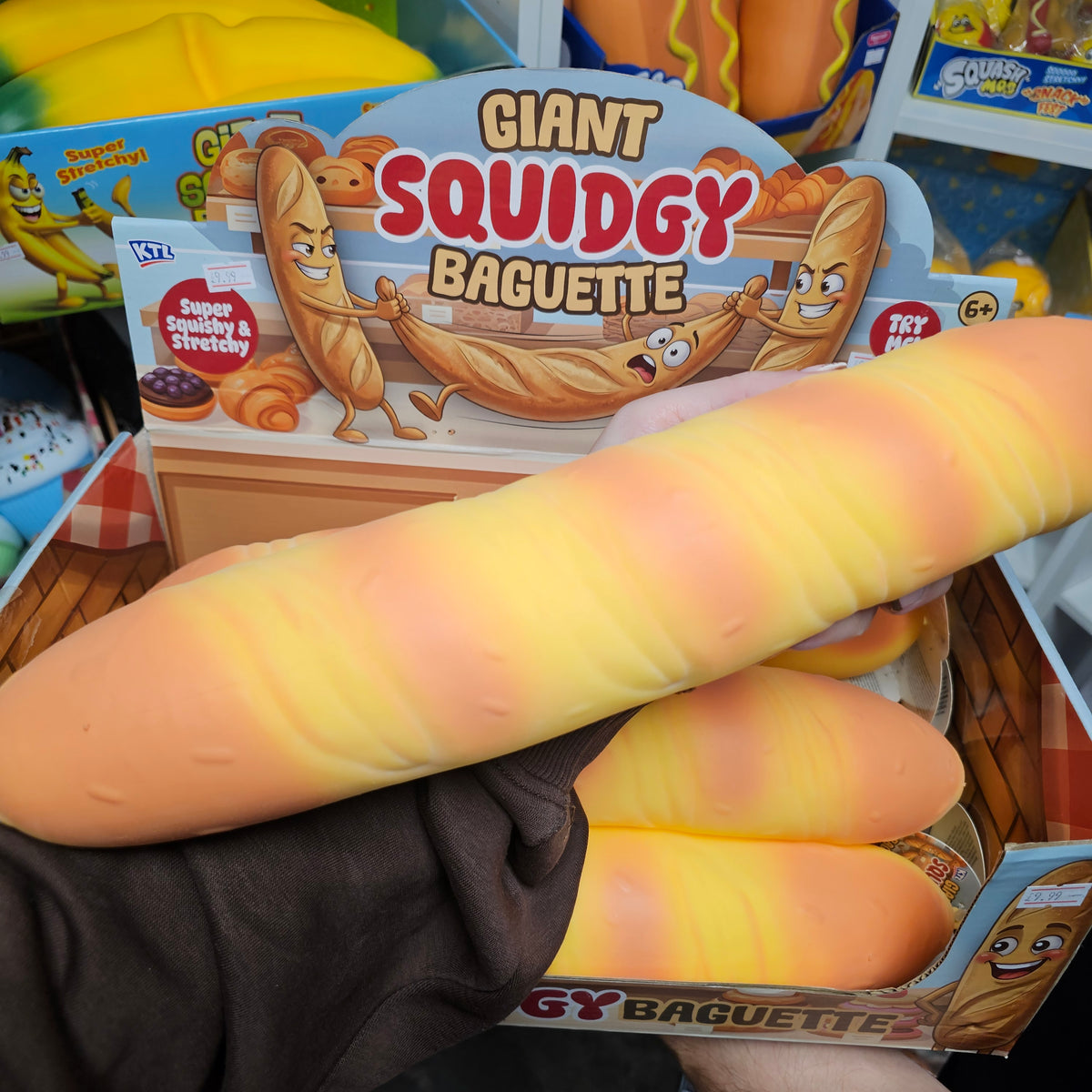 Giant Squidgy Baguette