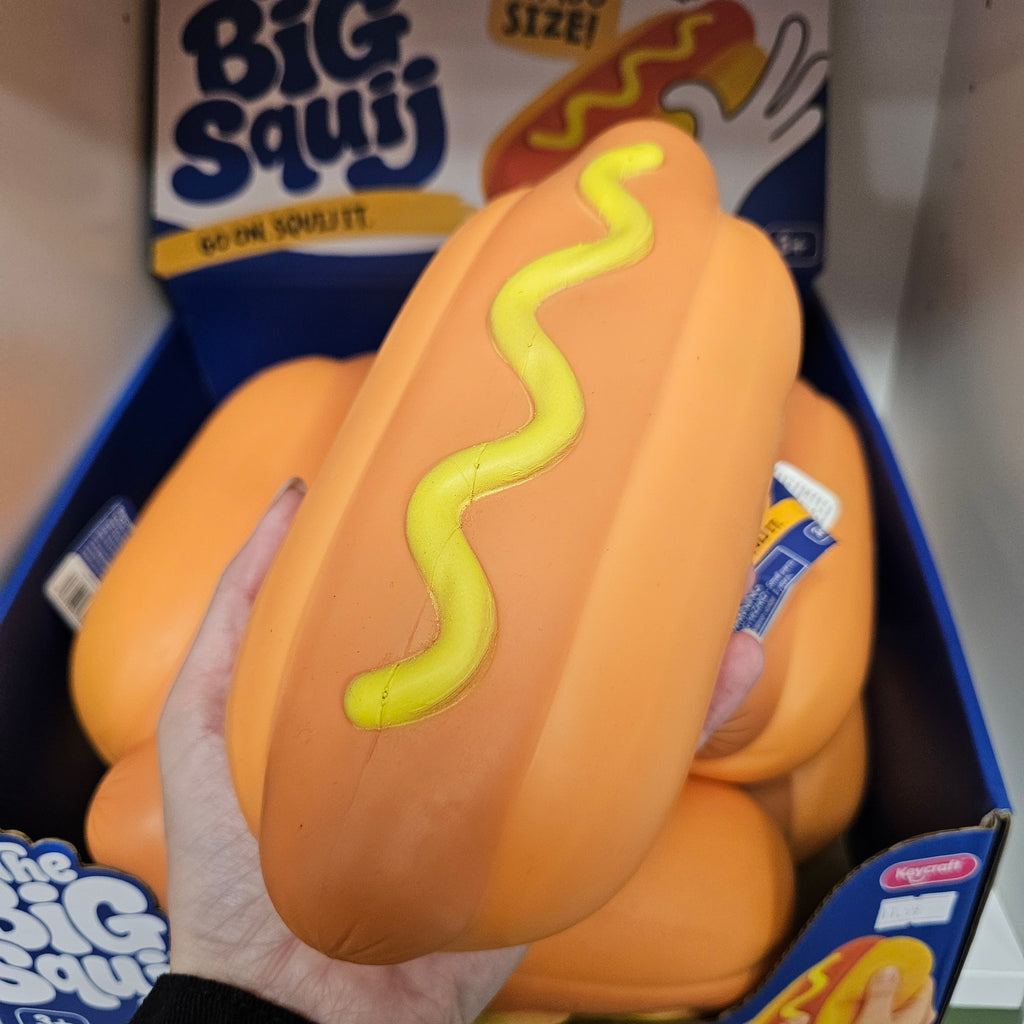 The Big Squij Jumbo Squishy Hot Dog
