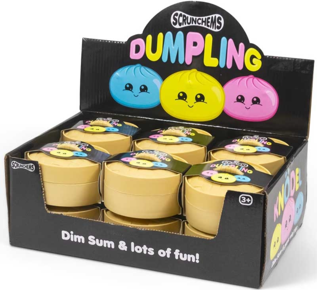 Scrunchems Dumpling 8.5cm Assorted Squishy Toy